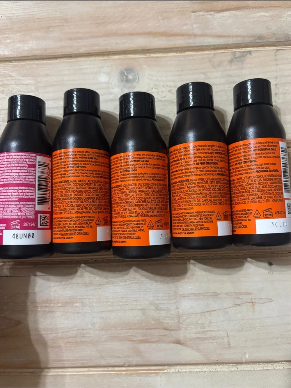Matix Mega Sleek Hair Care Set - lot of 5 (44)